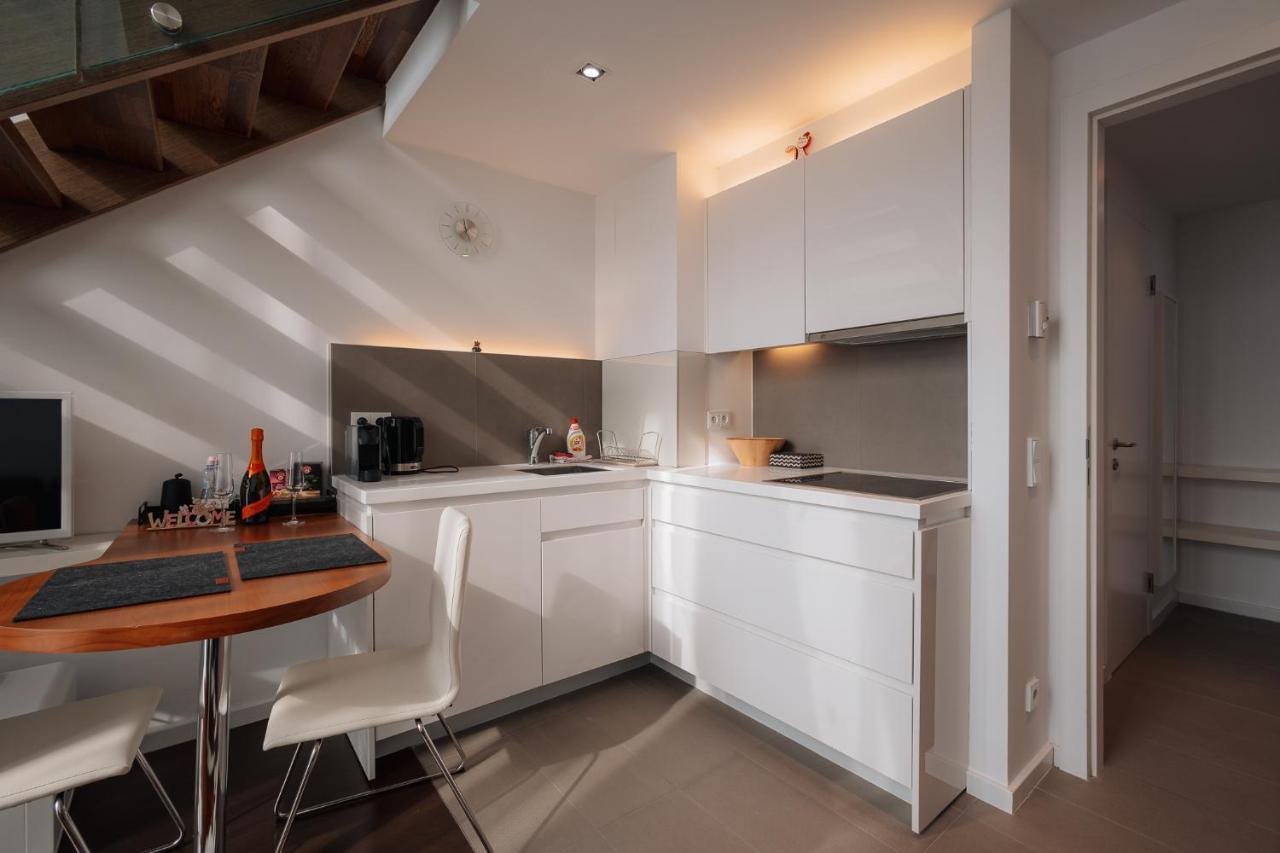 Apartment Skau Eurovea Duplex Danube Exclusive View Free Parking *