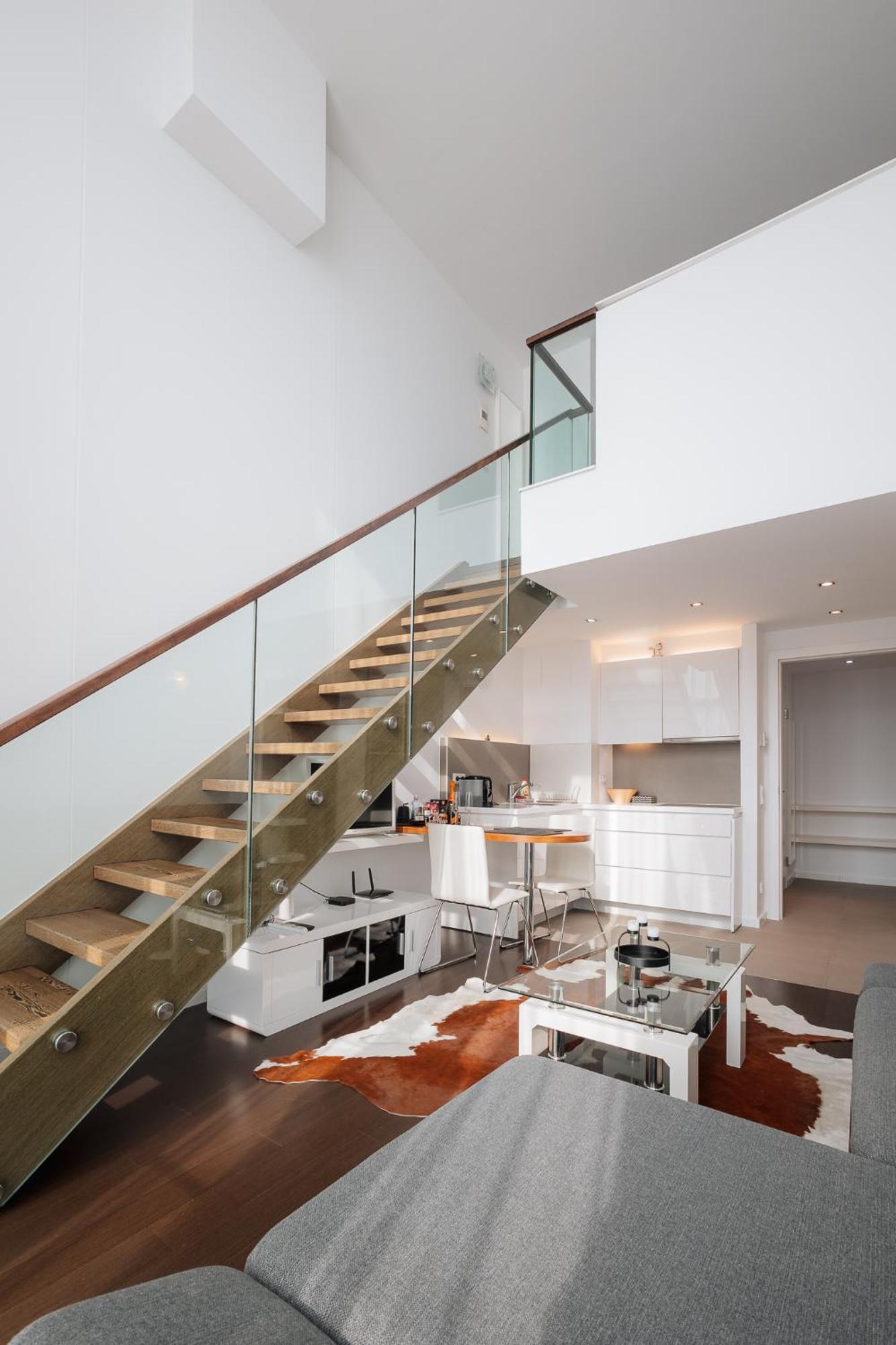 Apartment Skau Eurovea Duplex Danube Exclusive View Free Parking *